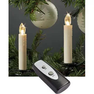 Hellum Baumkerzen LED 14x2 cm warmweiß