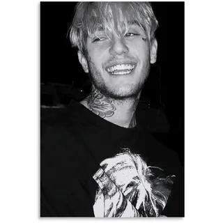 JUYT Hxinyi Lil Peep Poster, dekoratives Gemälde, Leinwand, Wandkunst, Wohnzimmer, Poster, Schlafzimmer, Gemälde, 60 x 90 cm