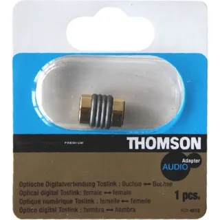 Toslink-Adapter Verbinder - Gold