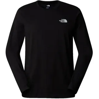 The North Face Simple Dome Langarm-t-shirt - TNF Black - S