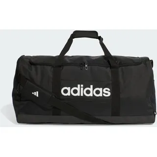 adidas Linear Duffelbag Black / Black / White L