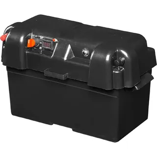 PRO PLUS Batteriebox 35 x 18 x 20 cm Kunststoff Schwarz