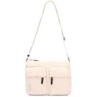 Mandarina Duck Hunter Velvet Umhängetasche Synthetik Beige/White