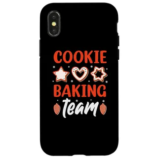 Cookie Baking Team - Weihnachten Familie Backen Lebkuchen Hülle für iPhone X/XS