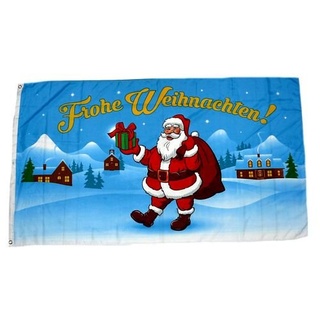 Fahne/Flagge Frohe Weihnachten Geschenk 90 x 150 cm