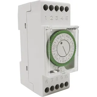 WALLAIR 1IO0024 Zeitschaltuhr analog Wochenprogramm 3500W IP20 Gangreserve