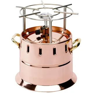 Agnelli Töpfe Gerätekasten Gas-Raum, ohne Brot, Kupfer