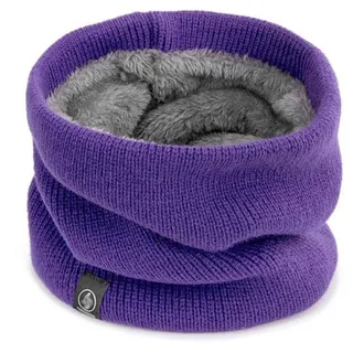 Wambere Halswärmer Winter Halsschlauch Halswärmer Halstuch Nackenwärmer Loop Schal Schlauchschal Thermoschal für Damen Herren für Ski Winterreisen Radfahren Motorräder Outdoor Sport,Lila