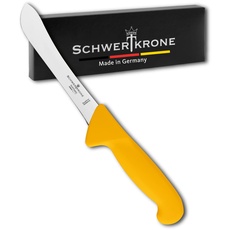 Schwertkrone Metzgermesser Rindschlachter 6'' Solingen - Edelstahl, polierte Klinge, rostfrei