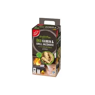 GUT&GÜNSTIG Kamin- & Grillanzünder braun, 1,0 kg, 1 St.