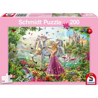 Schmidt Spiele Puzzle 200T Schöne Fee im Zauberwald