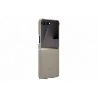 Samsung Galaxy Z Flip7 Kindsuit Case Lederlook Taupe