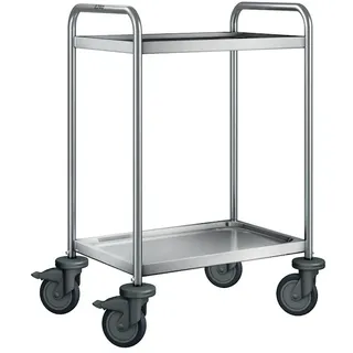 b.pro Servierwagen SW 6 x 4-2 silber 50,0 x 70,0 x 95,0 cm