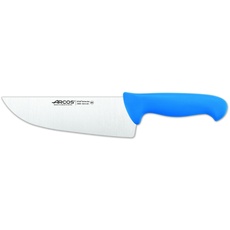 Arcos Serie 2900 - Metzgermesser Steakmesser - Klinge Nitrum Edelstahl 200 mm - HandGriff Polypropylen Farbe Blau