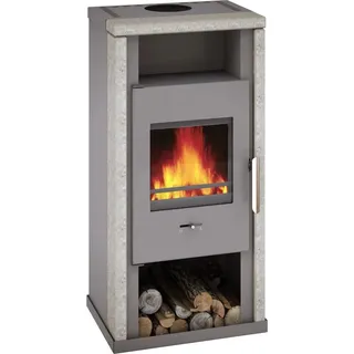Wamsler Yuna Kaminofen Naturstein Grau 6 kW