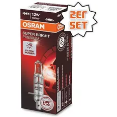 Osram H1 Super Bright Premium 100W Extra Power 12V Rallye Halogen Scheinwerfer Lampen