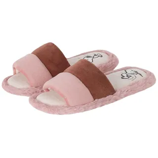 Women'secret Multilicense Fall, Slipper für Damen, Rostbraun, mittlere Breite, Braun Oxid, Medium Ancho
