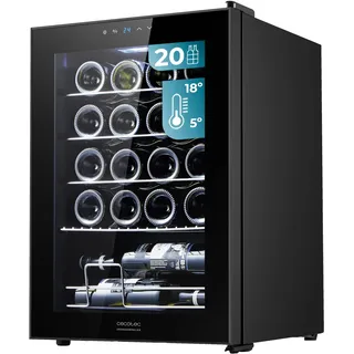 Cecotec Grandsommelier 2050 Compressor Weinkühlschrank - Black
