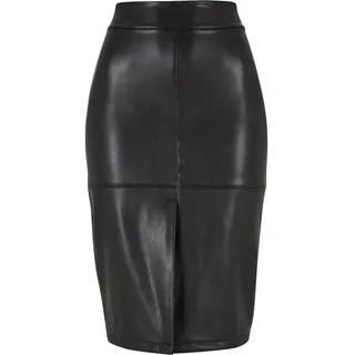 URBAN CLASSICS Bleistiftrock Damen Schwarz S