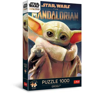 Trefl Premium Plus Quality Star Wars: Grogu - 1000 Elemente, Puzzle-Serie mit Lieblingshelden, Ideale Anpassung der Teile, für Erwachsene und Kinder ab 12 Jahren