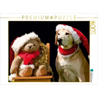 CALVENDO Puzzle Frohe Weihnachten! 1000 Teile Puzzle quer | Lege-Größe cm Foto-Puzzle für glückliche Stunden