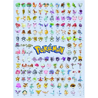 Ravensburger Puzzle 12000511 - Die ersten 151 Pokémon