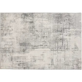 tectake Teppich Vintage Design Nadira, rutschfeste Unterseite, beige/grau , Beige, Grau , Textil , Quadratisch , 120x170 cm , Teppiche und Böden, Teppiche, Webteppiche