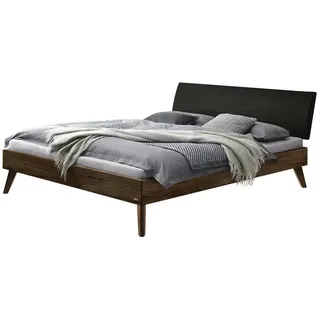 Hasena Trento 16 Caprile Bettgestell Massivholzbett Kopfteil gepolstert