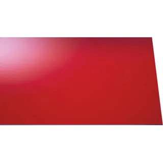 Acryl Platte Eben 3 mm Glatt Rot 1500 mm x 500 mm
