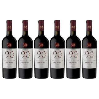 Novantaceppi Primitivo Puglia IGT Rotwein halbtrocken (6 x 0.75 l)
