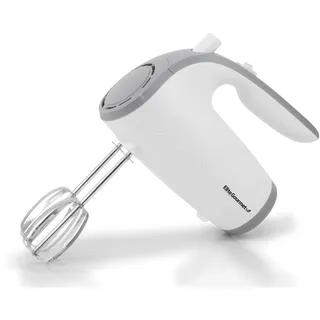 elite gourmet EHM-003X Ultra Power Elektrischer Küchenhandmixer mit 5 Geschwindigkeiten, weiß
