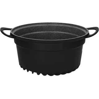 Tognana entwickelt Kasserolle, Aluguss, grau, 38.5 x 28 x 14.5 cm