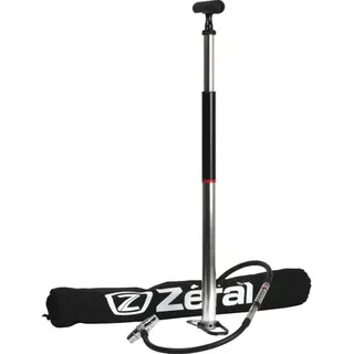 Zéfal Minipumpe Aluminium Standpumpe Silber