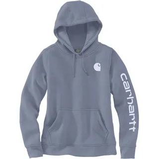 CARHARTT Clarksburg Hoodie Grau/Weiß XS