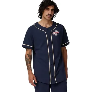Santa Cruz Outer Ogsc Baseball Kurzarmhemd - Navy - M