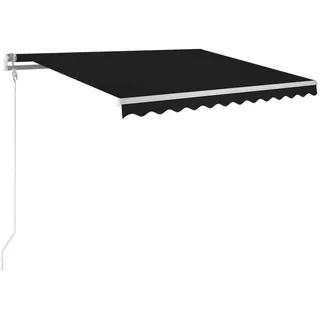 vidaXL Markise Automatisch Einziehbar 300x250 cm Anthrazit - Grau