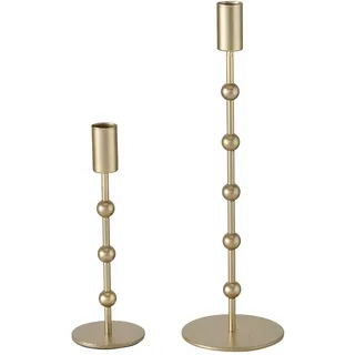 Boltze Kerzenleuchter Kimberly Metall Gold