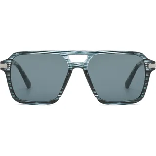 Long Keeper Retro Eckige Sonnenbrille Pilotenbrille Herren Damen Klassische Piloten Sonnenbrille Vintage 70er Sonnenbrille Quadratisch Pilot Brille UV400 Schutz