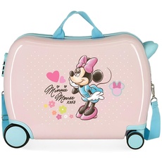 Disney Joumma Minnie Imagine Kinderkoffer, Rosa, 50 x 38 x 20 cm, starr, ABS, Seitenkombination, 38 l, 1,8 kg, 2 Räder, Handgepäck, Rosa, kinderkoffer