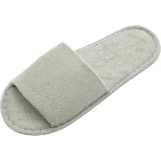 10er Set Gästehausschuh, Universalgröße, Damen und Herren, hellgrau - Hellgrau