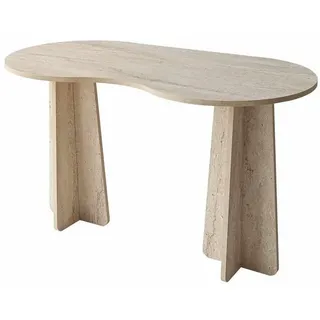 CaliCosy Schreibtisch 120 cm Beige