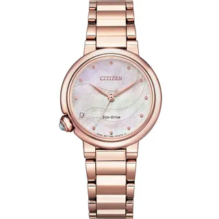 Citizen Damen Analog Eco-Drive Uhr mit Edelstahl Armband