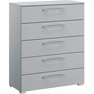 Rauch Kommode Sideboard SKAT PURE 80 x 100 x 42 cm Seidengrau