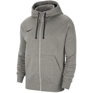 Nike Herren, Sweatjacke CLUB TEAM 20 Fleece Full-Zip Hoodie Sweatshirt Mens dk Grey Heather/Black/Black 3XL