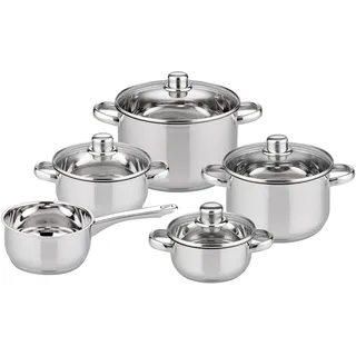 ELO Galactica Topf-Set 5-tlg. Kochtopf + Glasdeckel + Pfanne