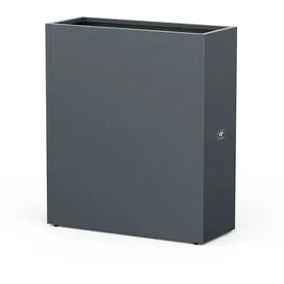 Herstera Hochbeet 100 x 40 x 115 cm Grau