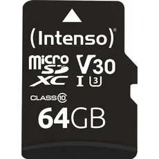 Bild von microSD UHS-I Professional + SD-Adapter 64 GB