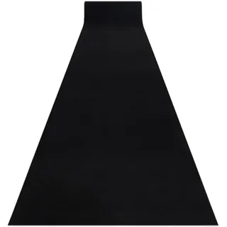 RugsX Rumba Teppichläufer 60 x 260 cm Schwarz