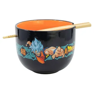 Dragon Ball Ramen-Schüssel mit Stäbchen Letters - Gold