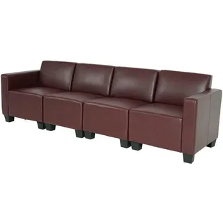 MCW 4-Sitzer Sofa Rotbraun , Textil , 250x76x72 cm , Wohnzimmer, Sofas & Couches, Sofas